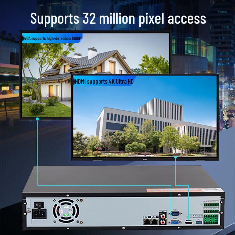 Dahua Ultra MAX Network Surveillance NVR CN plug (adapter included)