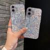 Applicable To Apple 16proMax Laser Love Phone Case IPhone 15 Butterfly Ripples 14 Advanced Sense Protection Case