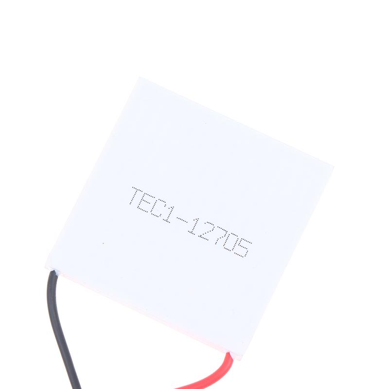 Tec1-12705 12706 Tec1-12715 Термоэлектрический охладитель Пельтье 40*40 мм 12 В Полупроводниковый элемент охлаждения Модуль