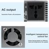 2000W Socket With USB DC 110V To 220V Car Accessories Car Power Invertor Portable Vehicle-Mounted Household AC Converter Metal Universal