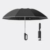 Travel Golf Big Size Umbrella Men and Women Windproof Reverse Umbrella Automatic, Buckle Handle Folding Rain Umbrellas Outdoor