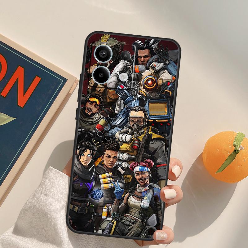 Apex Legends Funda For Xiaomi Redmi Note 14 Pro 9 10 11 12 13 Pro 10S 11S 12S Redmi 10C 12C 13C 14C Case