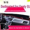 Geely GL 16-19 Солнцезащитный и теплоизоляционный коврик на центральную консоль