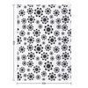 Black and White Flowers Theme Throw Blanket Hairys Shaggy Bed Sofa Blankets