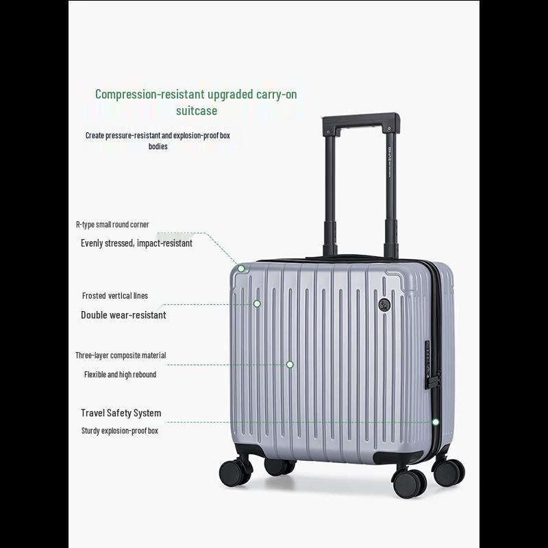 OIWAS 18-inch Spinner Carry-On Luggage