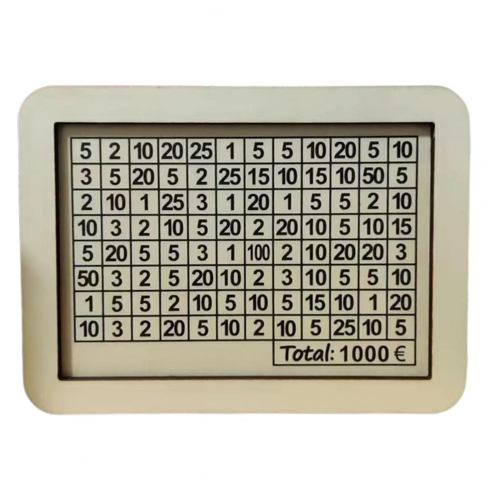 500/3000/10000 евро деревянная копилка со счетчиком копилка для монет контейнер для денег для детей и взрослых винтажная копилка