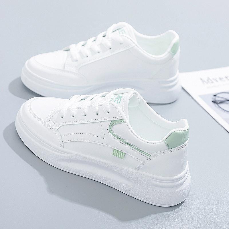 Fashion Women Shoes Summer Breathable White Sneaker Thick Sole Platform Tennis Women Running Shoes Female Casual Sneaker