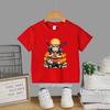 Naruto Kids TShirt Breathable Cotton Short Sleeve Anime Print Children Summer Casual Wear ONeck Tee for Boys Girls 314 Years