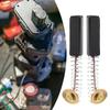 10pcs Power Tool Motor Coal Brushes Feathered 6x6x20mm Motorbrush Drill
