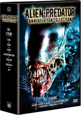 Полный бокс-сет Чужой/Хищник/АВП [DVD]