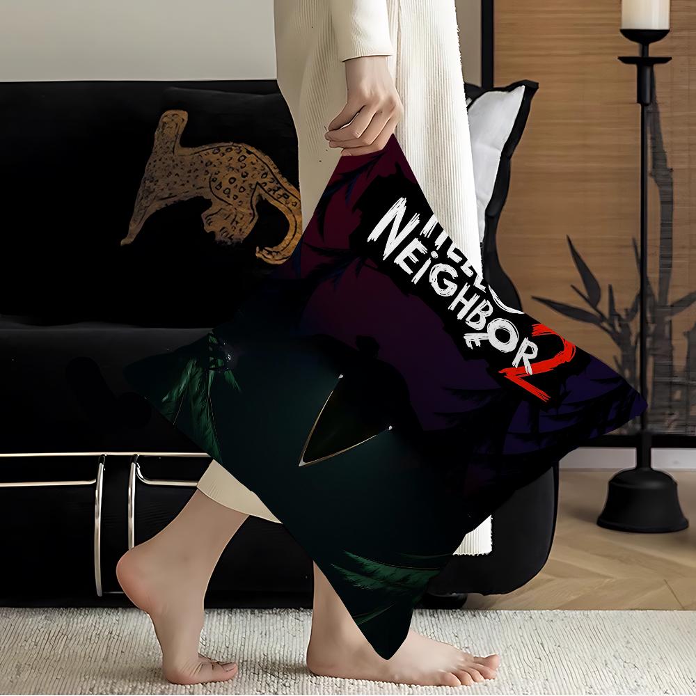 Game HELLO N-NEIGHBOR Pillow Gift Home Office Decoration Pillow Bedroom Sofa Car Cushion CoverPillow Case
