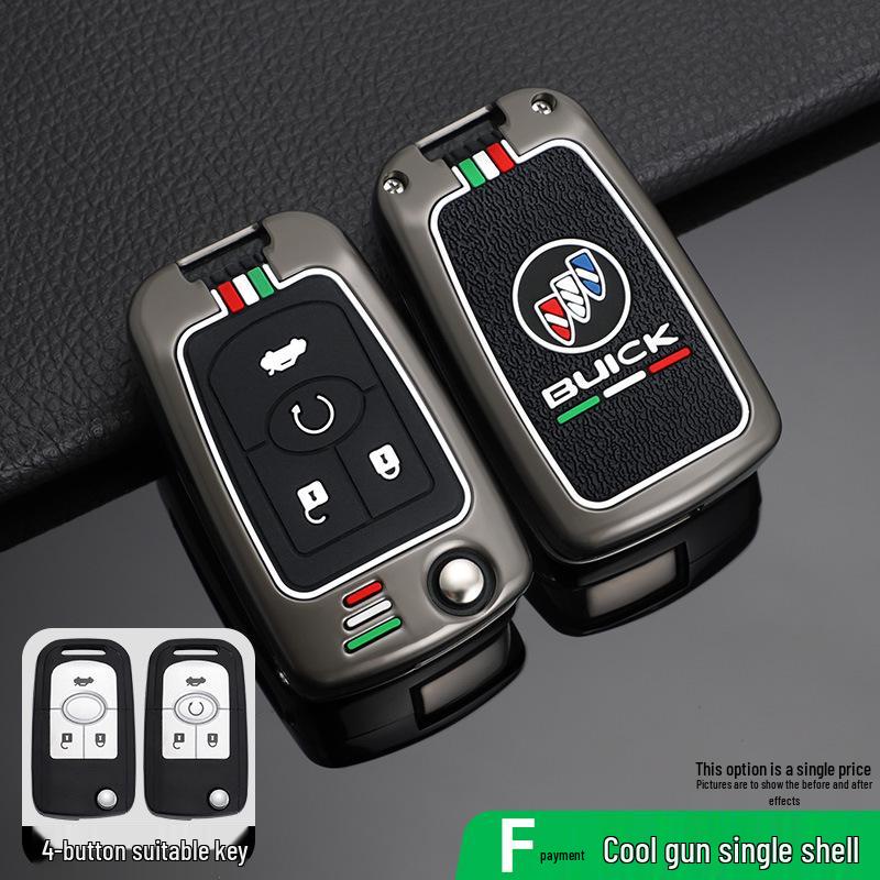 Buick Excelle Key Cover for 2015, 2008, 2011, 2013 Models - Remote Control Key Case