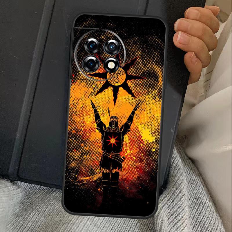 Честь Солнцу Чехол Dark Souls Для OnePlus 13R 12R 10R 13T 10T 8T 15 13 12 11 Nord CE 4 3 2 Lite N20 N30 Nord 5 Чехол