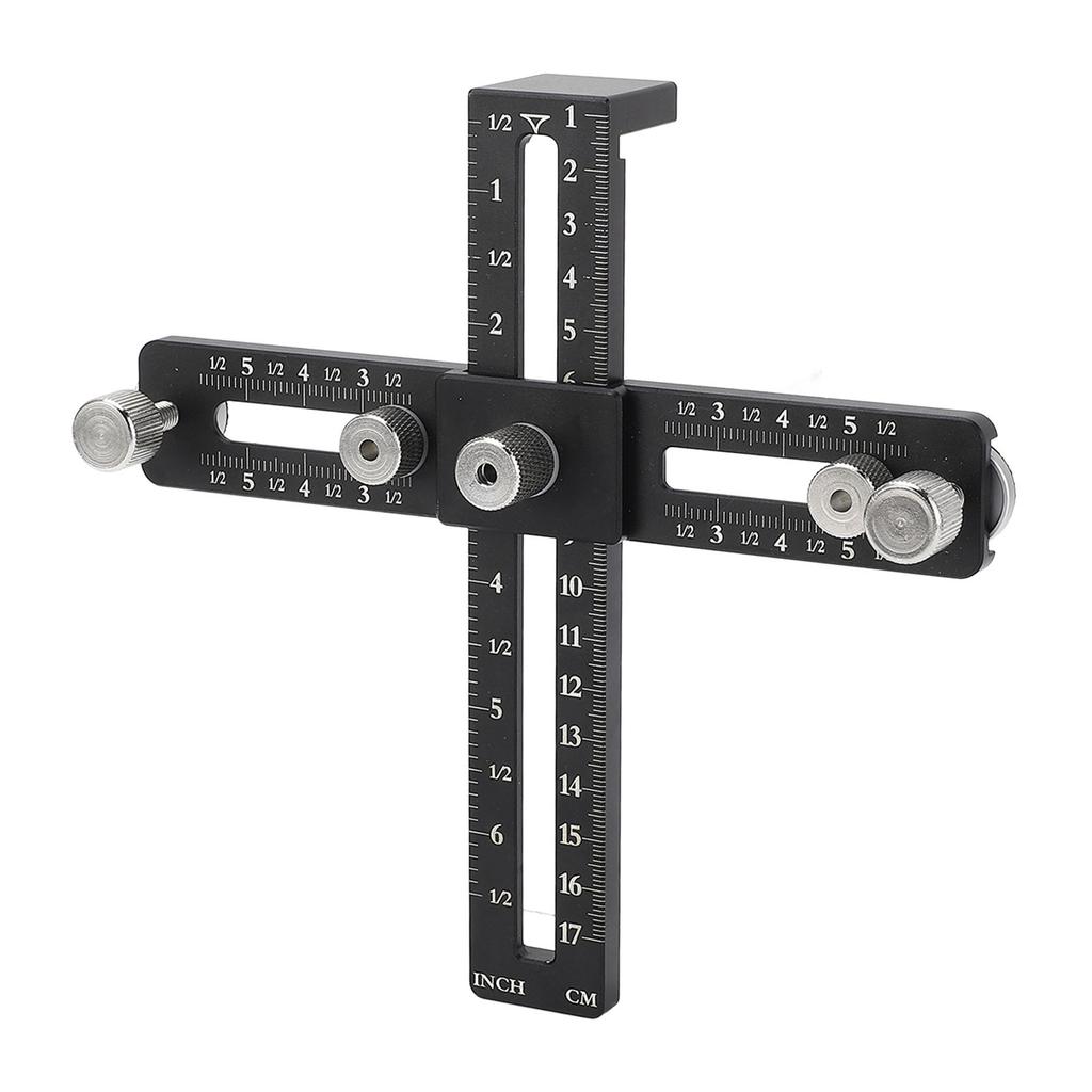 Инструмент для шаблона ручки шкафа, направляющая для сверления отверстий в алюминиевом сплаве, шаблон для деревообработки