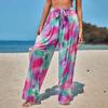 Women Loose Casual Beach Pants Breathable Wide Leg Pants