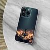 Chess Board Art Pieces Phone Case For iPhone 14,13,12,11,17,16,15,Pro,Max,Plus,X,XS,XR,SE,Mini Transparent Soft Cover