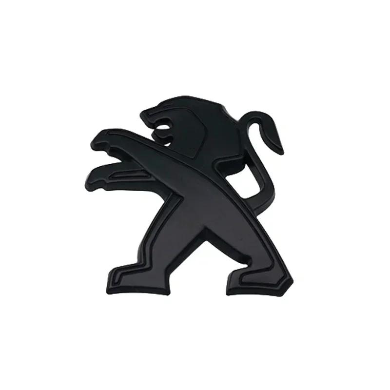 Car Sticker 2025 Hot For Peugeot 308 307 207 407 408 206 406 507 508 2008 5008 3008 107 7.1x8.1cm Metal Alloy Car Rear Trunk Bad