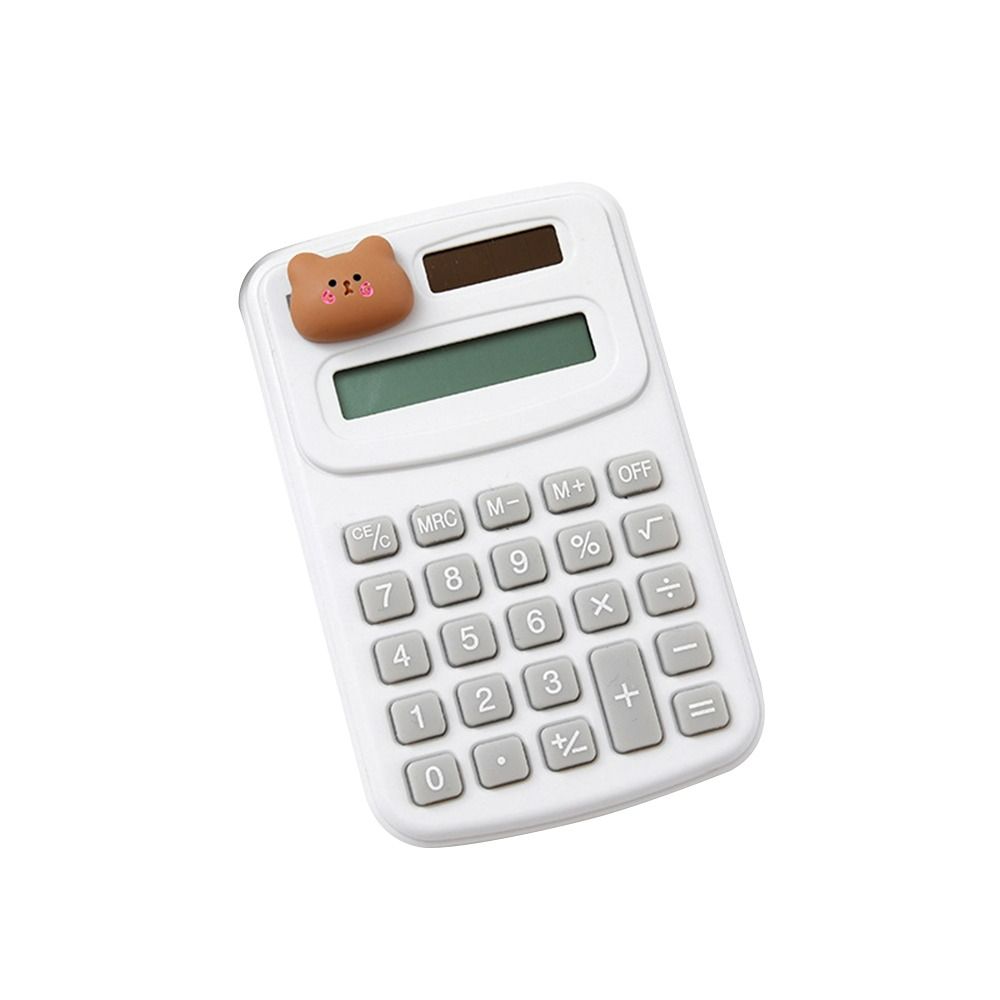 Милый мини-калькулятор 8-разрядный бухгалтерский калькулятор Высококачественный математический калькулятор Школа