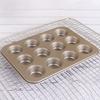 Cupcake Pan 6/12 Cavity Reusable Non-stick Bakeware Carbon Steel Kitchen Biscuit Muffin Tray Mold Pan Bakery Supplies