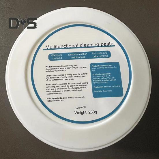 Крем для чистки обуви White Shoe Cleaner, безопасные ингредиенты, чистящая паста, простой в использовании аппликатор-губка, универсальное многофункциональное чистящее средство