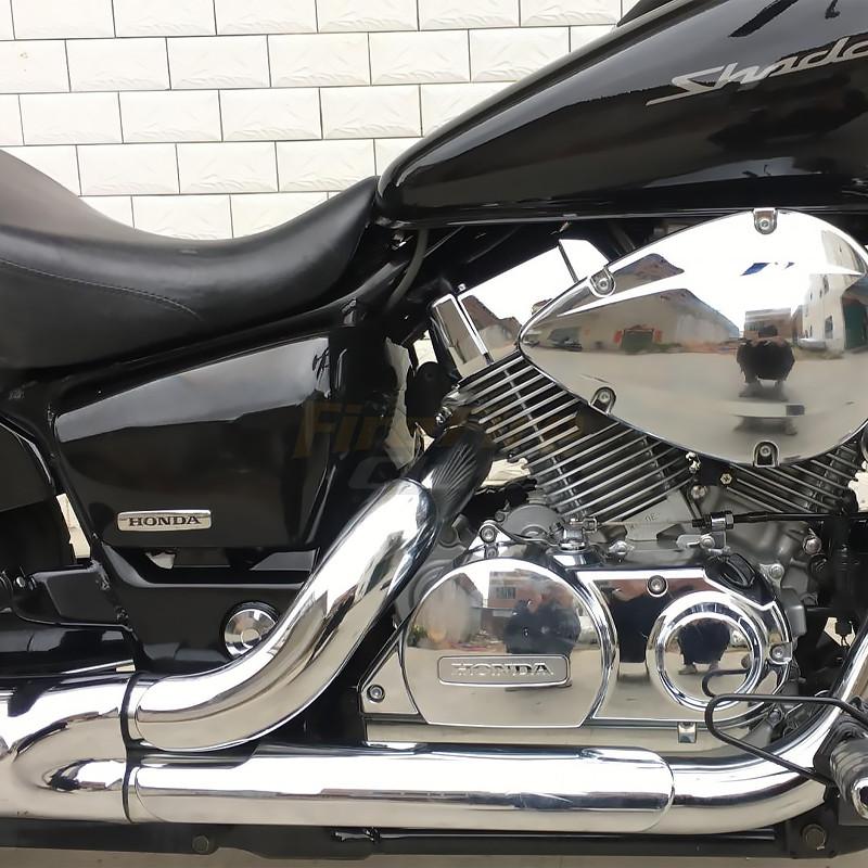 Мотоциклетный глушитель, защитная труба, теплозащитный экран для Honda Shadow VT750 VT400