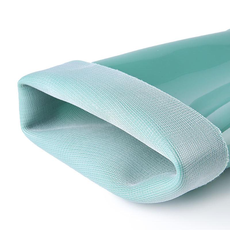 Женские резиновые сапоги с высокой защитой для дождевой обуви, резиновая обувь с тремя защитными свойствами, водонепроницаемая обувь