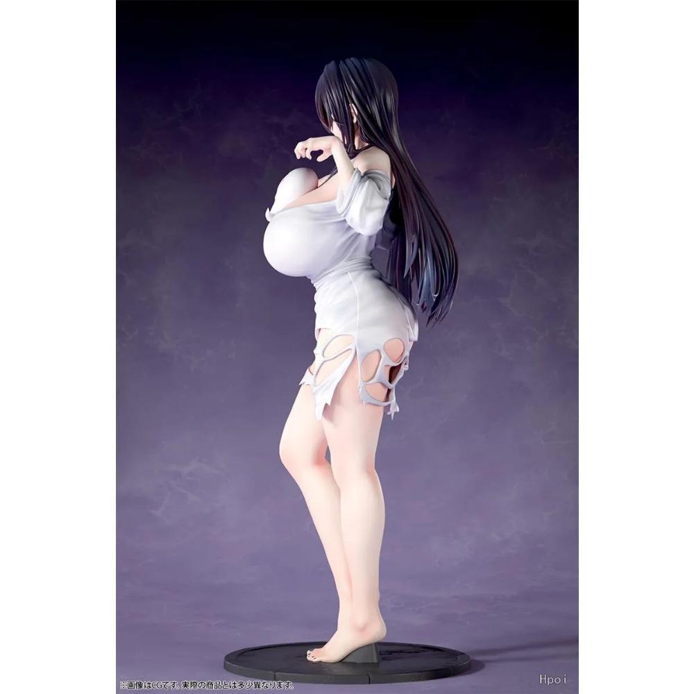 20СМ Аниме Obake Zukan Yuurei Юко-сан Фигурка 1/6 Белая Пижама Наряжаемая Модель Игрушка Кукла Фигурка Действия ПВХ Подарок Коллекция