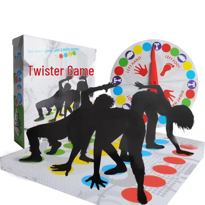 Интерактивный танцевальный коврик Boom Party Twister — игровой коврик для дома и улицы.