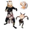 Genshin Impact Hilichurl Cosplay Costume Male Plush Mask Twodimensional Game