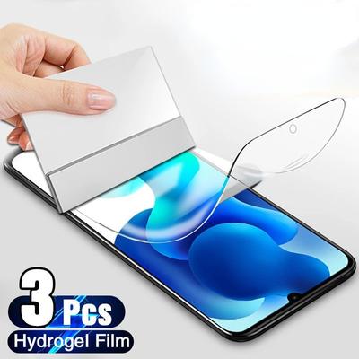 3 шт. гидрогелевая пленка для Huawei P Smart 2018 ZS Plus Pro 2019 2020 2021 Защитная пленка для экрана телефона, не стекло