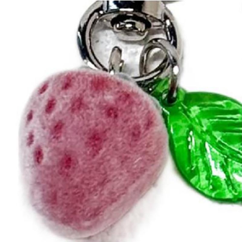 1 шт. Kawaii милый желейный брелок клубника украшение рюкзак кулон для девочек кошелек подарки ювелирные изделия