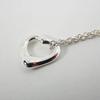 [Б/у] TIFFANY/Tiffany 925 Open Heart Pendant/Necklace/g411-55