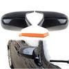 Rear View Mirror Cap Cover Replacement Left Right Gloss Black For BMW E87 E81 E82 E88 E90 E91 E92 E93 51167205291 51167205292