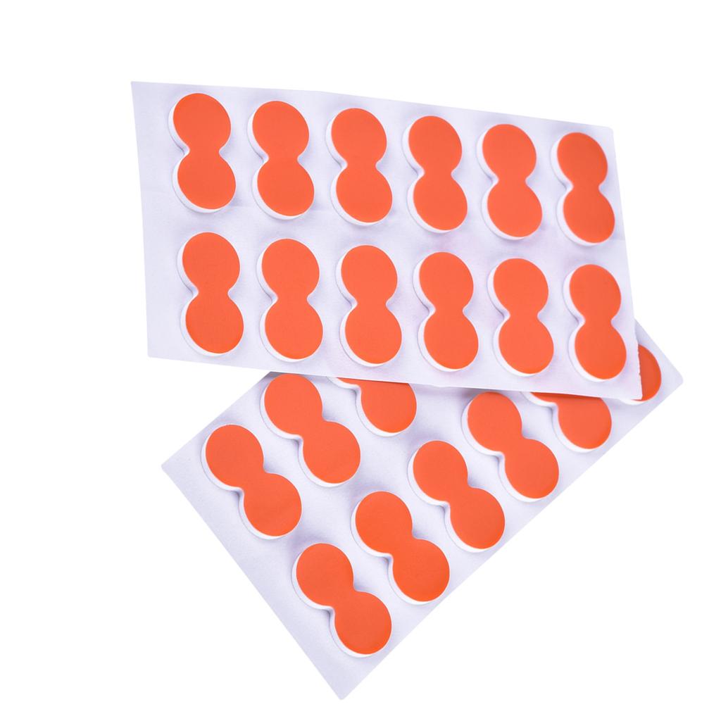 24Pcs EVA Fly Fishing Floats Strike Indicator Tackle Accessories (Orange)