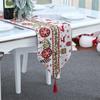 Creative Christmas Home Decor Knitted Fabric Table Flag Hotel Table Decoration Home Holiday Party Dress Up