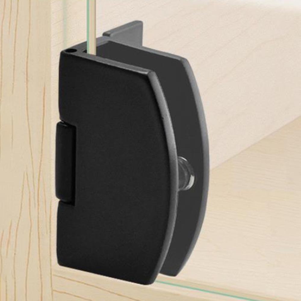 Frameless Display Cabinet Cupboard Clamp Wine Cabinet Glass Clamp Glass Hinge Glass Clip Door Hinge