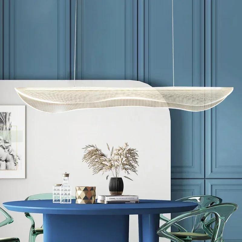 Minimalist LED Pendant Chandeliers Light for Dining Room Table Hallway Office Pendant Lamp Home Decoration Hanging Light Fixture