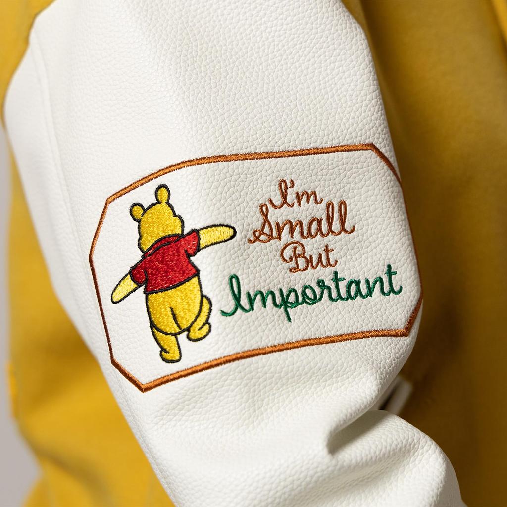 Стадионный свитер Винни Пух Мягкий медовый 62 см Рукав 50 см Окружность 57 см [Marushin] (L) Длина приблизительная. Длина приблизительная. (Плечо приблизительно. 20см)