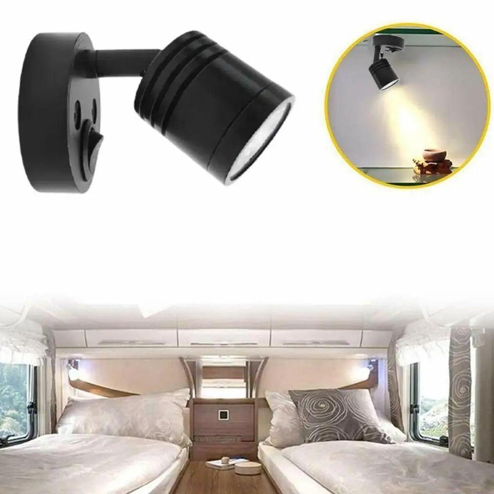 Touch Switch Reading Lamp Wall Mounted Wall Lighting Simple 12 Volt Spotlight  Motorhome
