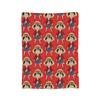 Usopp Jolly Roger Velvet Throw Blanket Luffy Anime Blanket for Home Office Super Warm Bedding Throws,