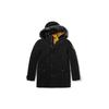 Outdoor 3-In-1 Warm Mid-Length Hooded Logo Jacket Men Jacket Black A2BBE-001