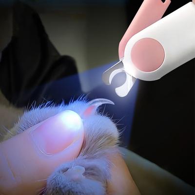 Профессиональные машинки для стрижки когтей для кошек, ножницы-резаки для кошек с подсветкой, машинки для стрижки когтей для кошек, собак, ножницы для ухода за когтями, товары для домашних животных