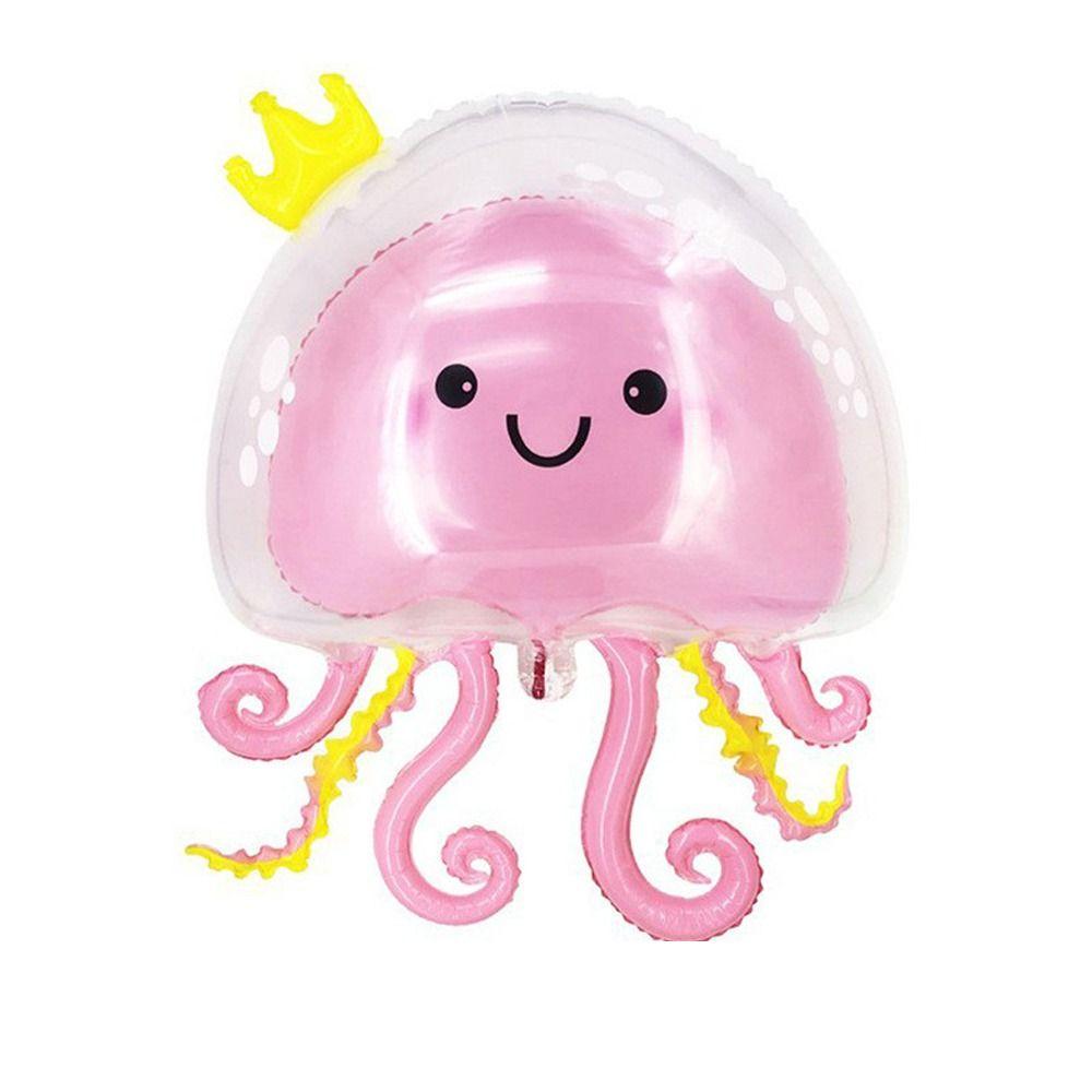 Double-layer Crown Jellyfish Floating Balloon Cute Birthday Party Decor Baby Shower