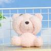 11cm Plush Toy Charm Bear Trinket Plush Doll Car Keyring Plush Bear Keychain Plush Pendant Keychain