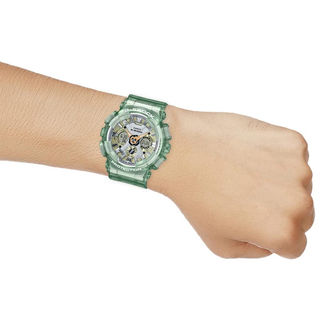Часы зеленые [Casio] GMA-S120GS-3ADR женские