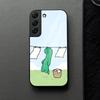 Joguman Studio Phone Case Glass For Samsung Galaxy S21 S25 S22 S20 S24 S23 Ultra Fe Plus A16 A34 A54 A24 Coque