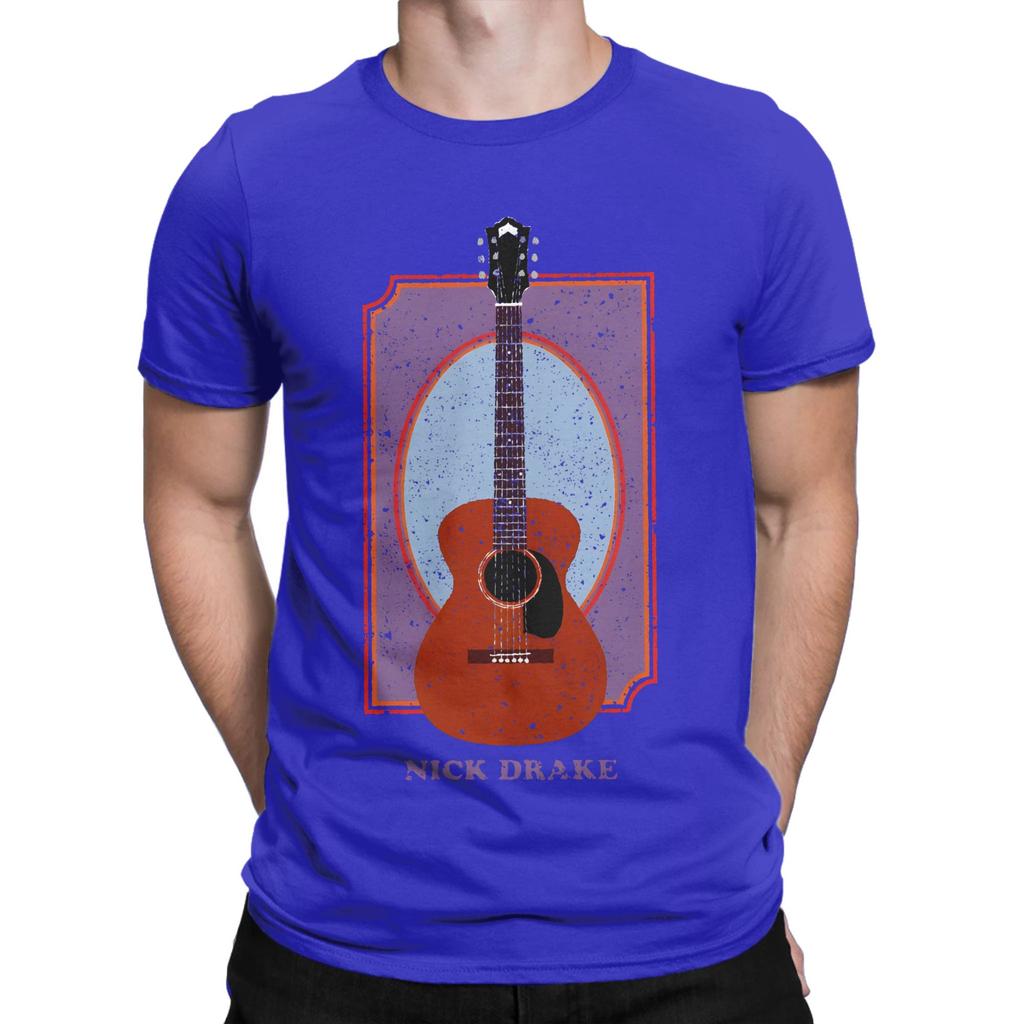 Nick Drake Tshirt Unisex Vintage 100 Cotton Tee Shirt Crewneck Short Sleeve T Shirts Plus Size Clothes