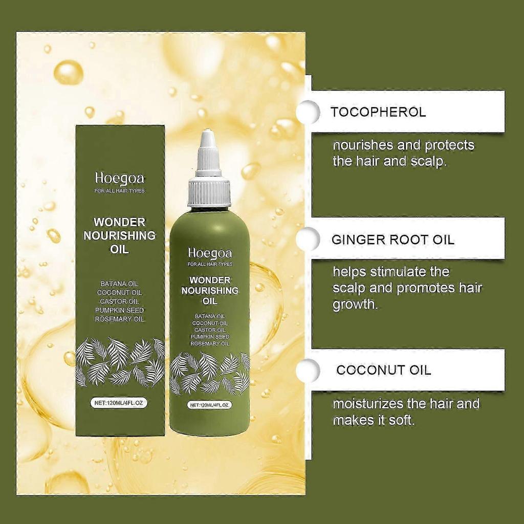 Nourishing Hair Care Essence Oil for Scalp , Hair Growth Strengthens, Smooths , Promotes Thicker, Healthier Hair for All Hair Types | Easy Daily Mass