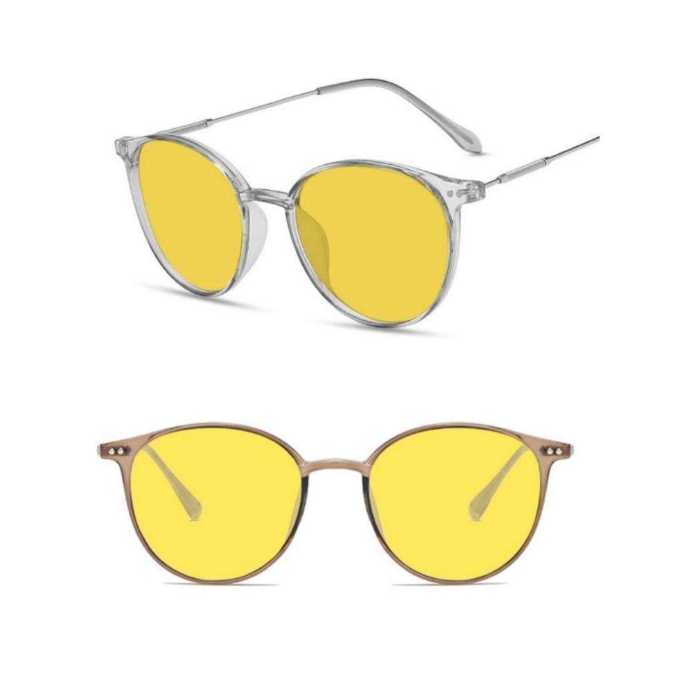 2 шт. Ультралегкие и модные женские очки для вождения ночью с защитными очками, меняющими цвет