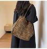 Leopard Design 2023 Korean Fashion Shopper Big Shopping Bags for Women Handbag Fast Delivery Lady Shoulder Large Capacity Bag